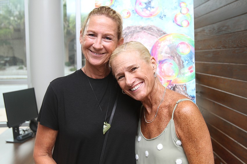 Karen Connolly-Lane with Kay Kwenski