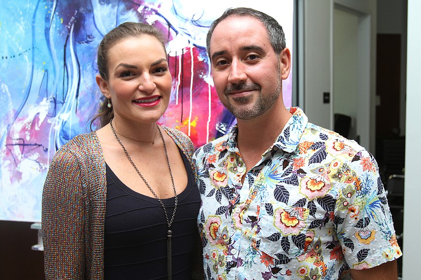 Dr. Vanessa Watts and Kostas Alexiou