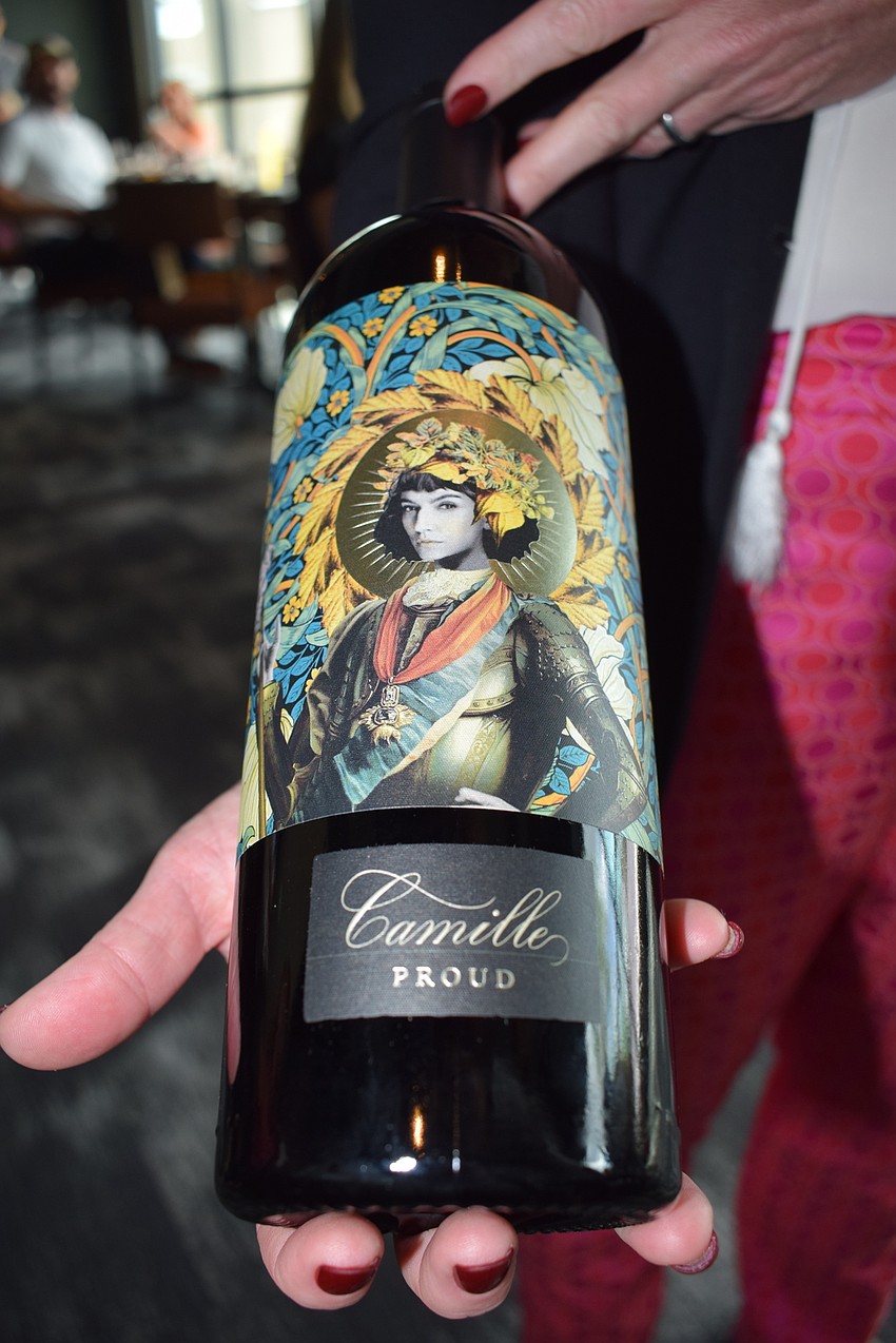 Specialty wines include Camille Proud, a Sonoma County, California, wine created by Cooper's Hawk Vice President Emily Wines.