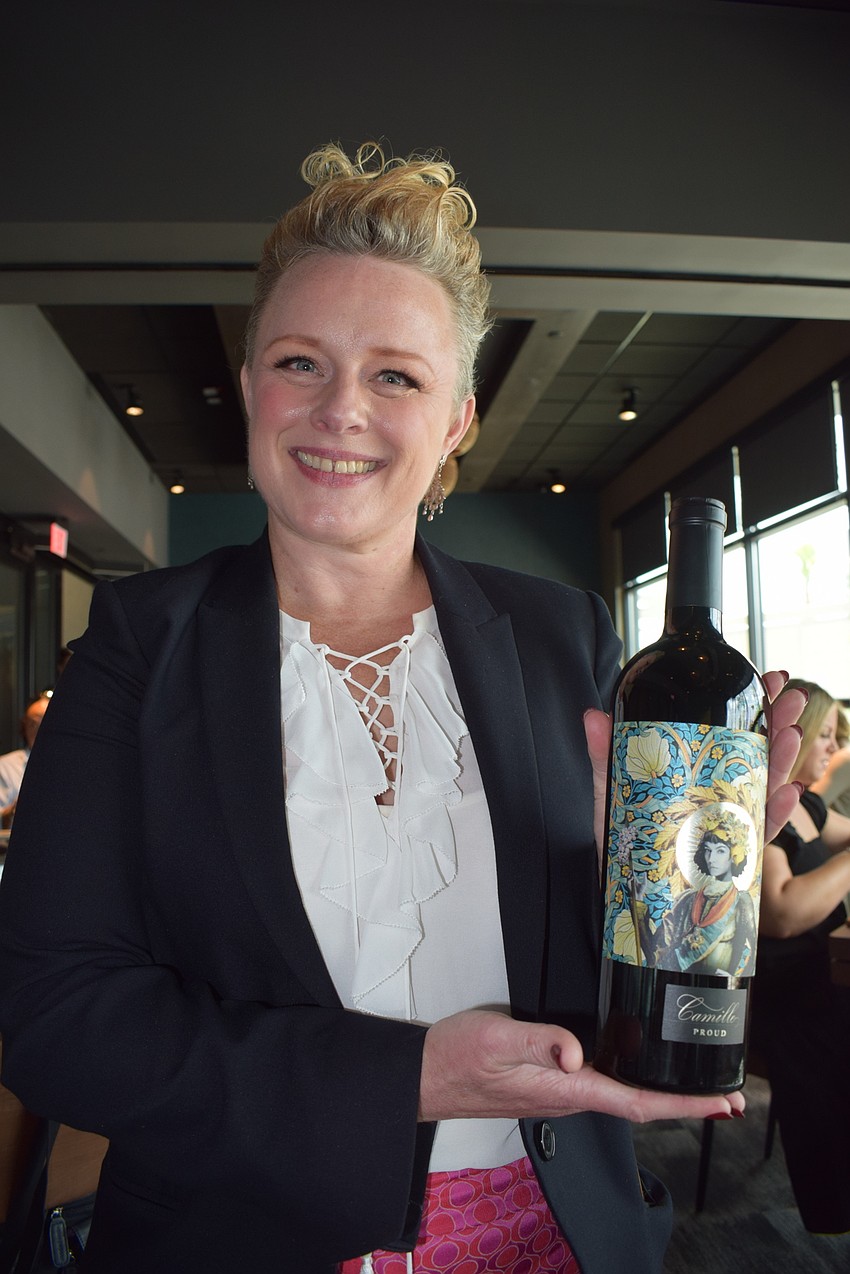 Specialty wines include Camille Proud, a Sonoma County, California, wine created by Cooper's Hawk Vice President Emily Wines.