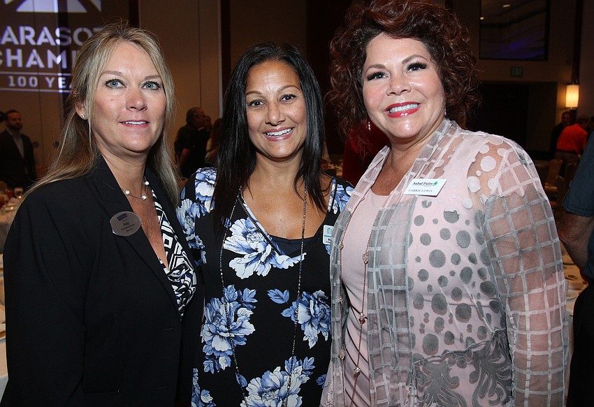 Amy McKenna, Michelle Olivo and Carrie Lewis