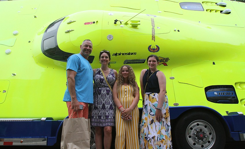 Corey Culler, Sarah Culler, Alayna Motz and Giada Culler