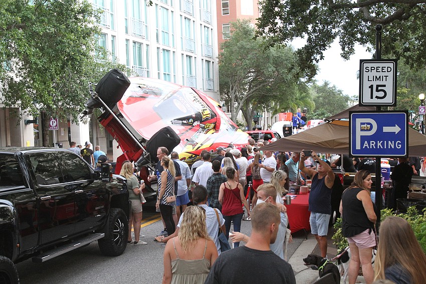 Hundreds of visitors turned out for the event.