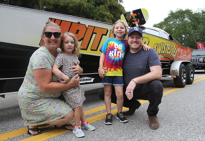 Mallory, Charlotte, Annabelle and Derek Pirozzi
