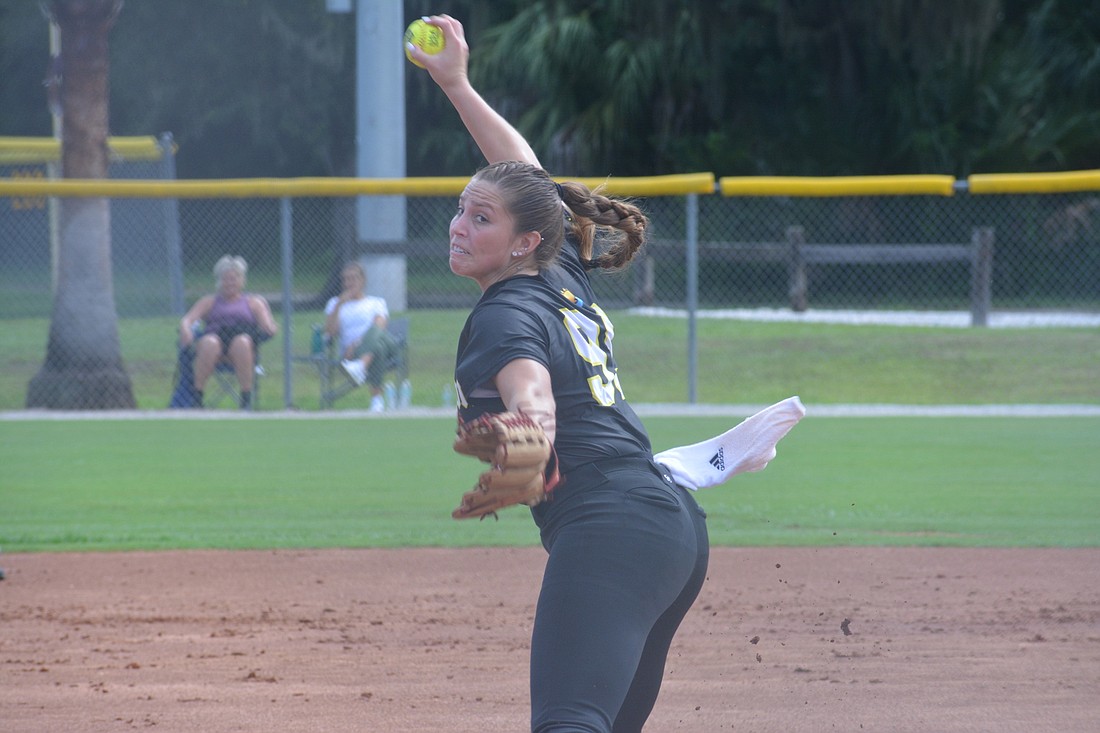 The FGCL is a chance for players like Brooklyn Lucero, a former Lakewood Ranch High pitcher, to get live reps during the summer against elite competition.