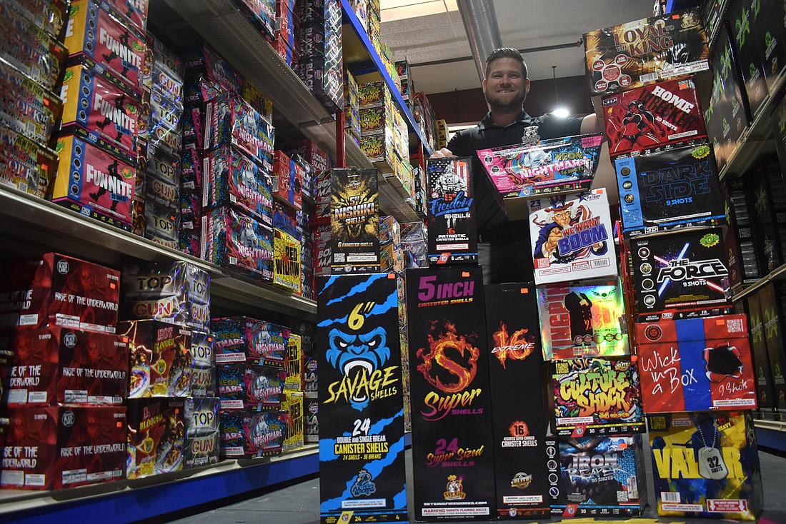 Sky King Fireworks Managing Partner Dustin Luer said East County residents shouldn&#39;t wait until the last minute to buy their fireworks this year because of a supply shortage.