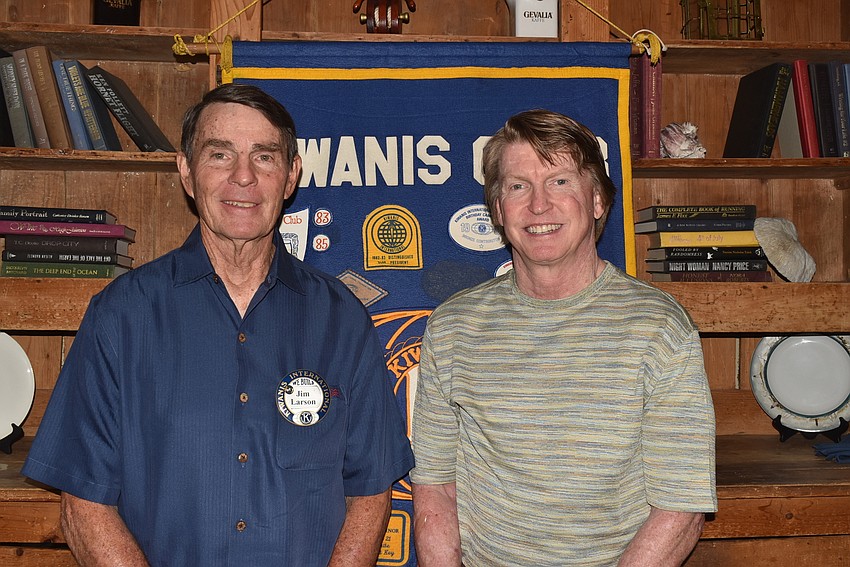 Jim Larson and guest Earl Larson