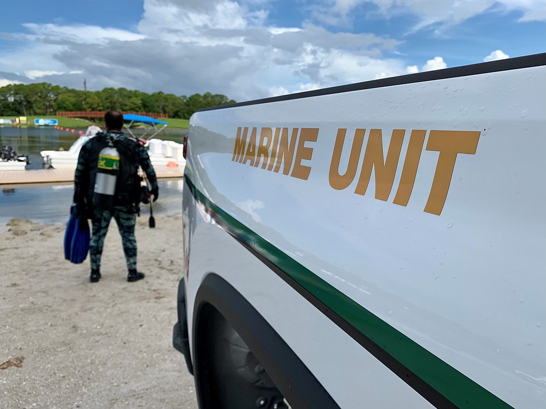 The Sarasota County Sheriff&#39;s Office dive unit recovered a body around 11 a.m. today.
