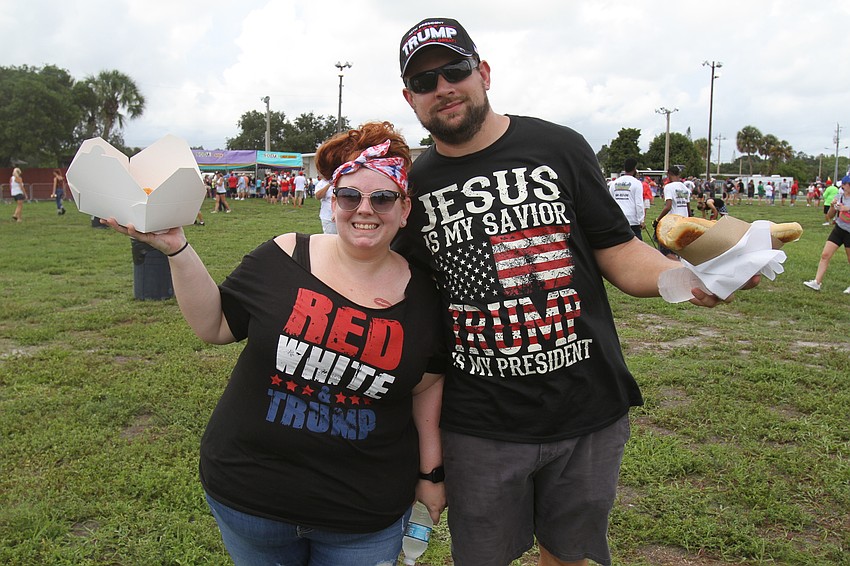 Amanda and Brandon Staffon from Tampa