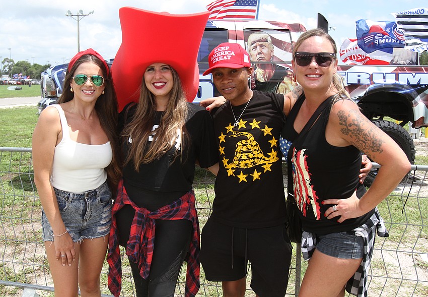 Michelle Daly, Alexa King, Boaz Dikobe and Alaina Trocano from Ft. Lauderdale and Sarasota