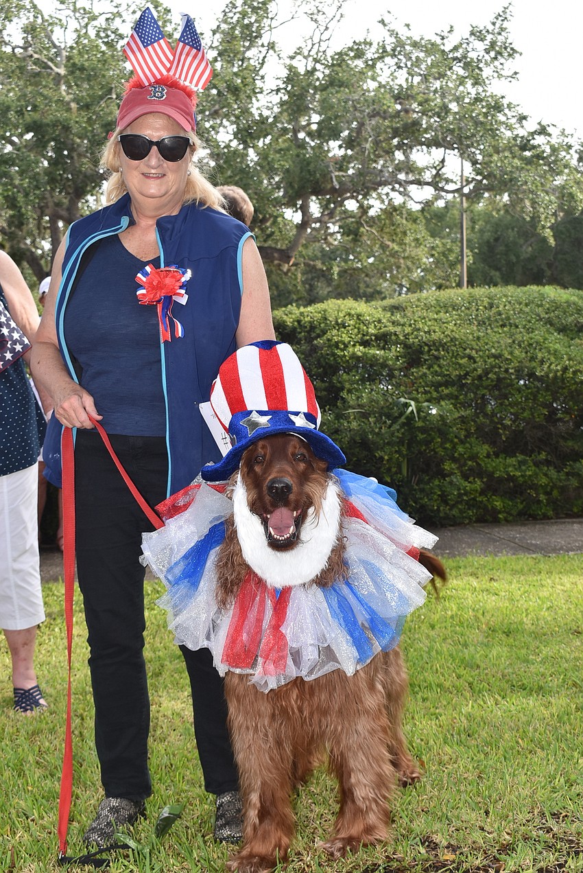 Eileen Kamerick with Tully