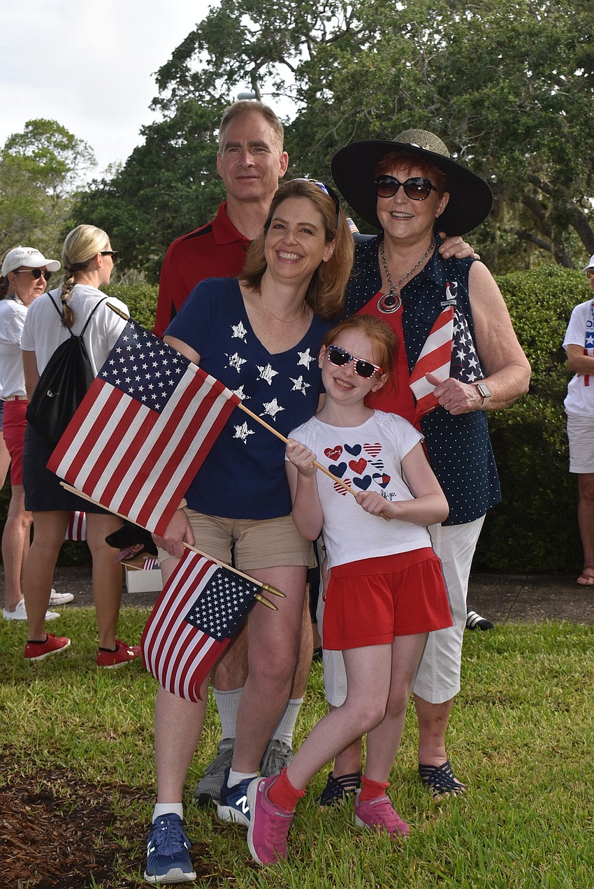 Brian, Terri and Zoe Sisler and Rita Holbrook