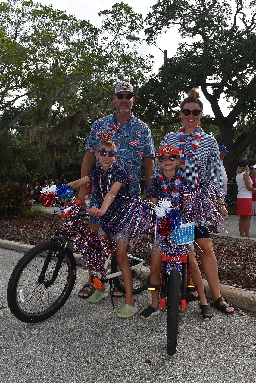 Keith, Crystal, Cannon and Colter Creech