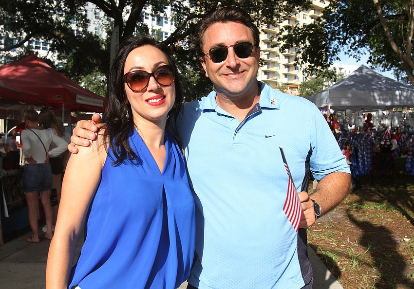 Maryann Grgic and Mayor Hagen Brody