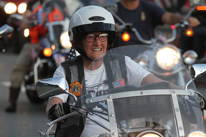 Several groups join in on the patriotic fun.