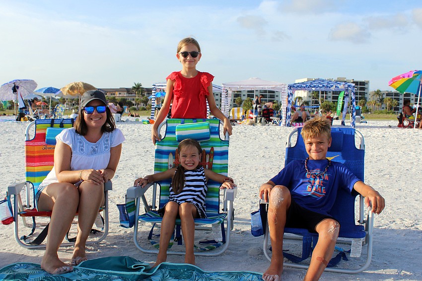 The Shorder family travels from Ohio nearly every year for the Fourth of July.