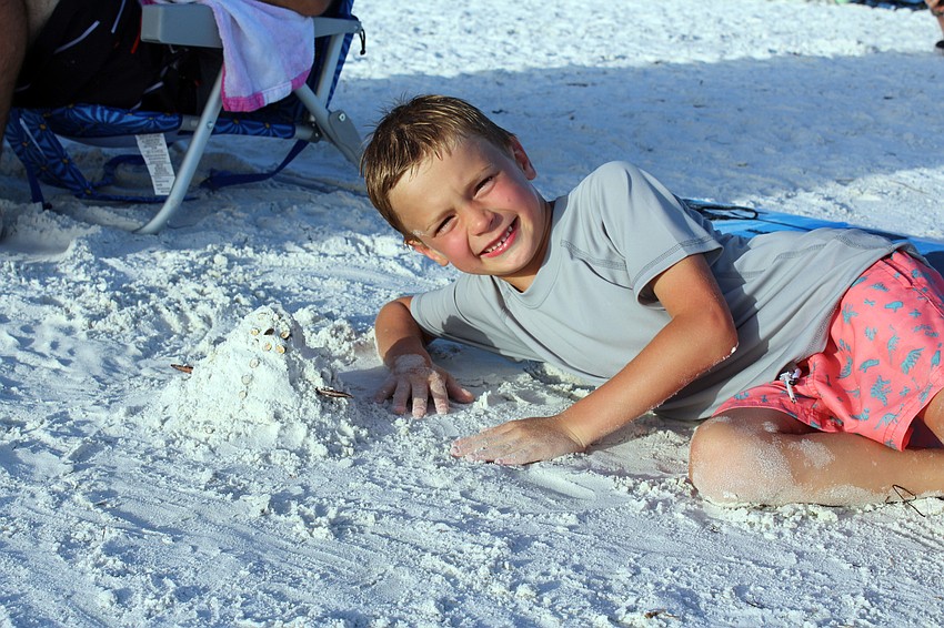 Luca Faryna, 6, perfects his 