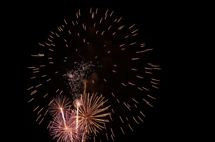 The Siesta Key Chamber of Commerce puts on the show each year.