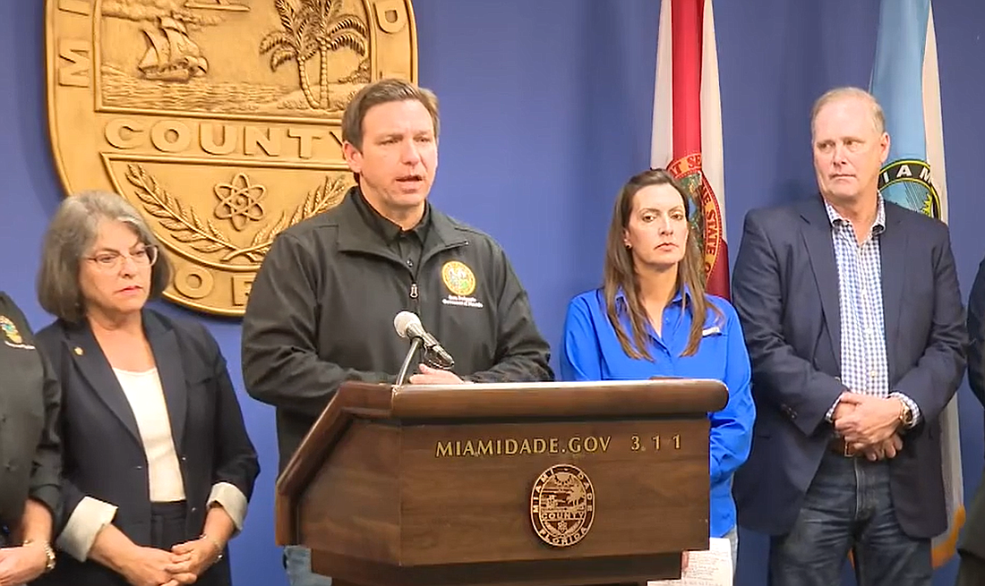 Gov. Ron DeSantis requested a pre-landfall emergency declaration in anticipation of impacts from tropical storm Elsa.