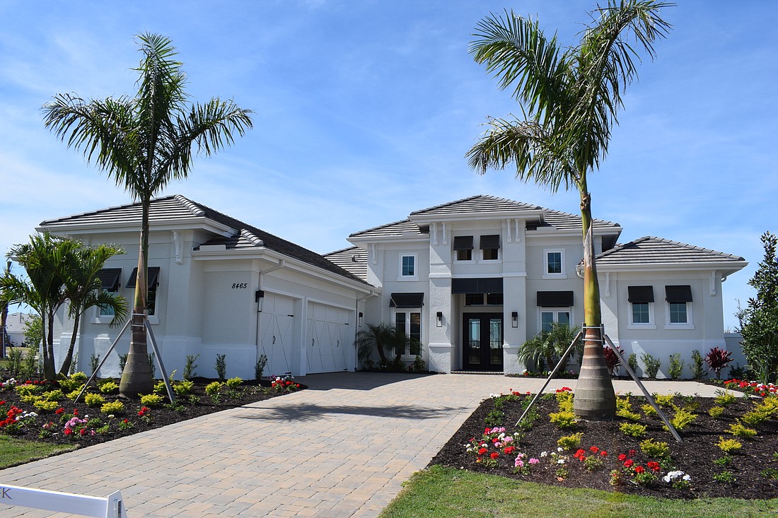Buyers from all over the U.S. have been gobbling up Lakewood Ranch homes, such as this one in the Genoa community of the Lake Club.