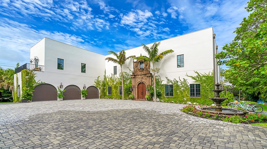 Built in 2019, it offers four bedrooms, three and a half baths. The main house offers 3,562 square feet of living area.