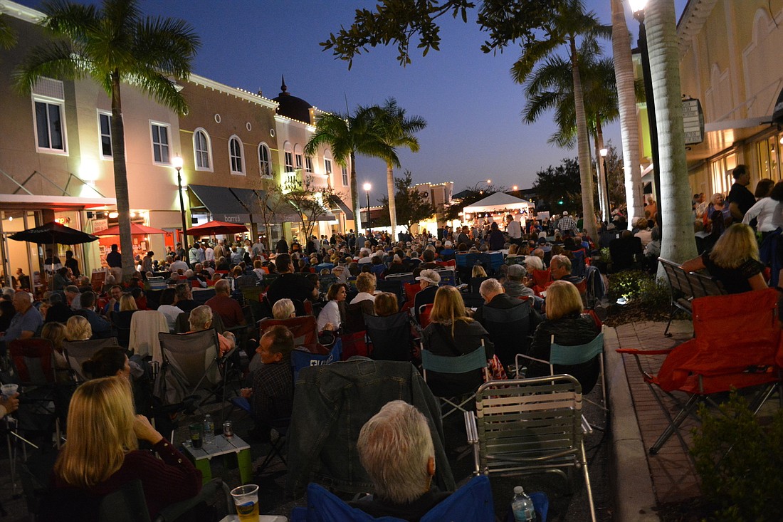 Officials pointed to events in other communities, such as Lakewood Ranchâ€™s Music on Main block party and concert series, as evidence for the success of First Friday programs. File photo.