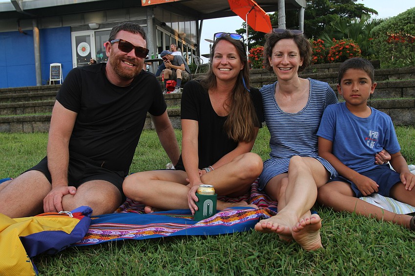 Chris Crawford, Beverly Long, Elizabeth Guancial and Bobby Khera