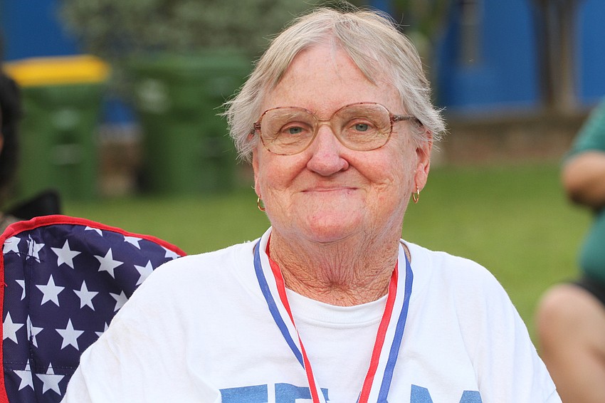 Paulette Molton, Jake Ilardi's grandmother, enjoyed the watch party.