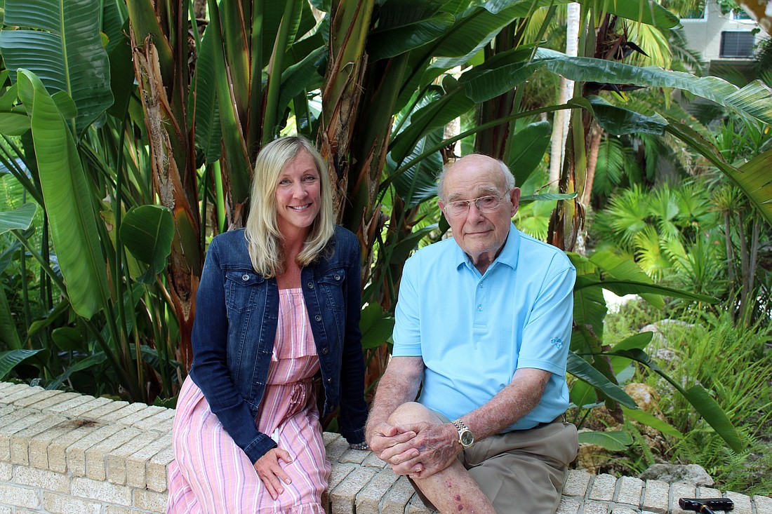 Save Siesta Key board members Tracy Jackson and John Davidson welcomed a tax increase if it led to greater local control over key decisions on the barrier island.