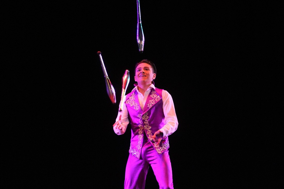 Noel Aguilar has been juggling waiting to perform again.