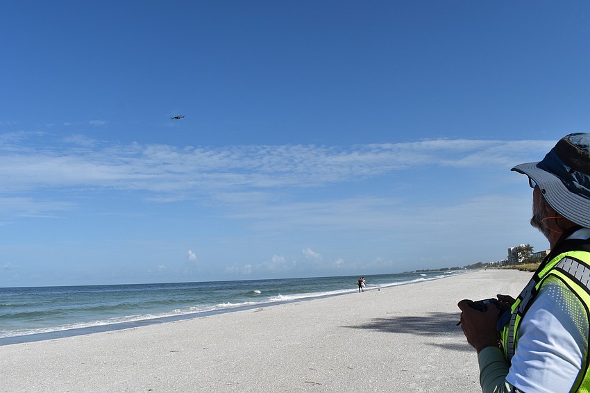 Hjalmar Pachas flew the DJI Mavic 2 Pro back safely.