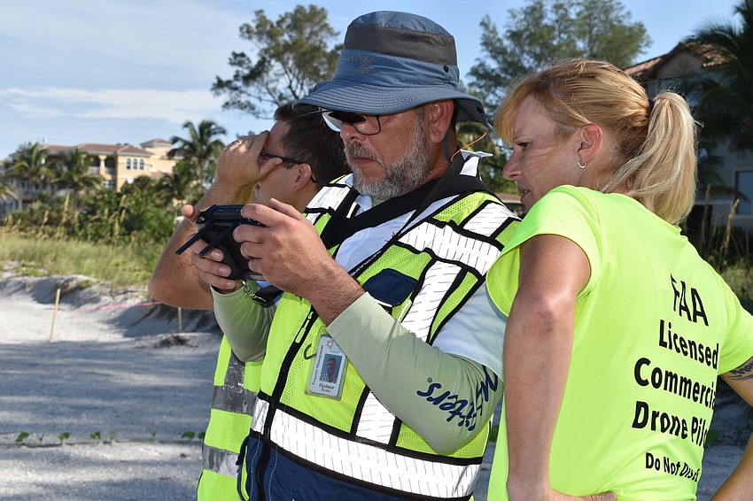 Hjalmar Pachas and Melissa Matisko flew the DJI Mavic 2 Pro.