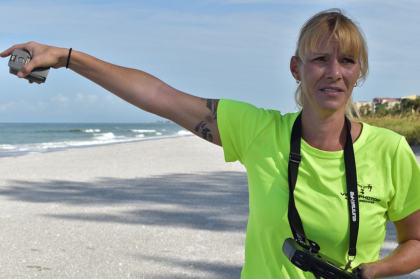 Contracted senior multimedia production specialist Melissa Matisko has helped Manatee County with its drone program.