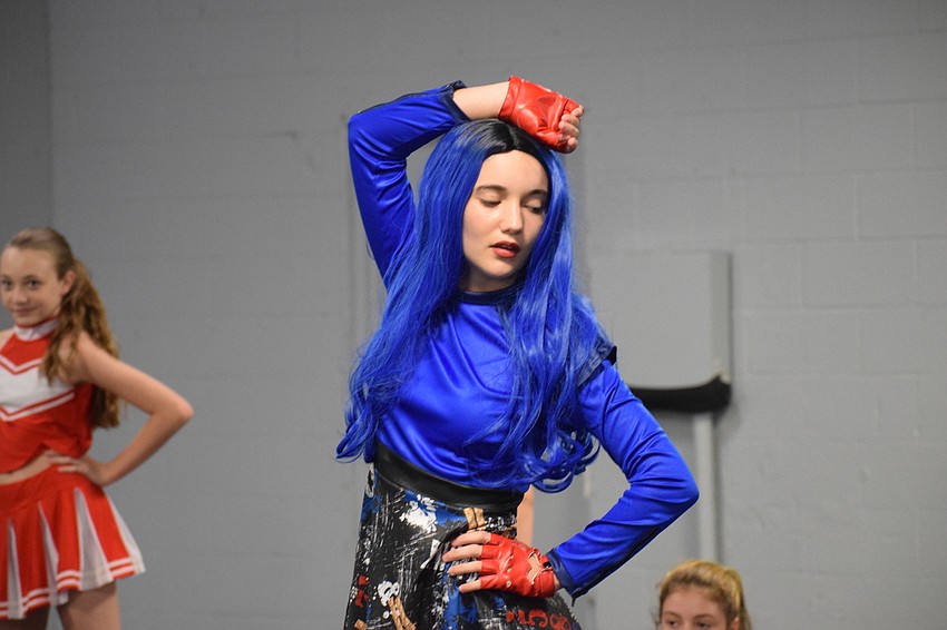 Lucy Gehrke plays Evie from Disney's 