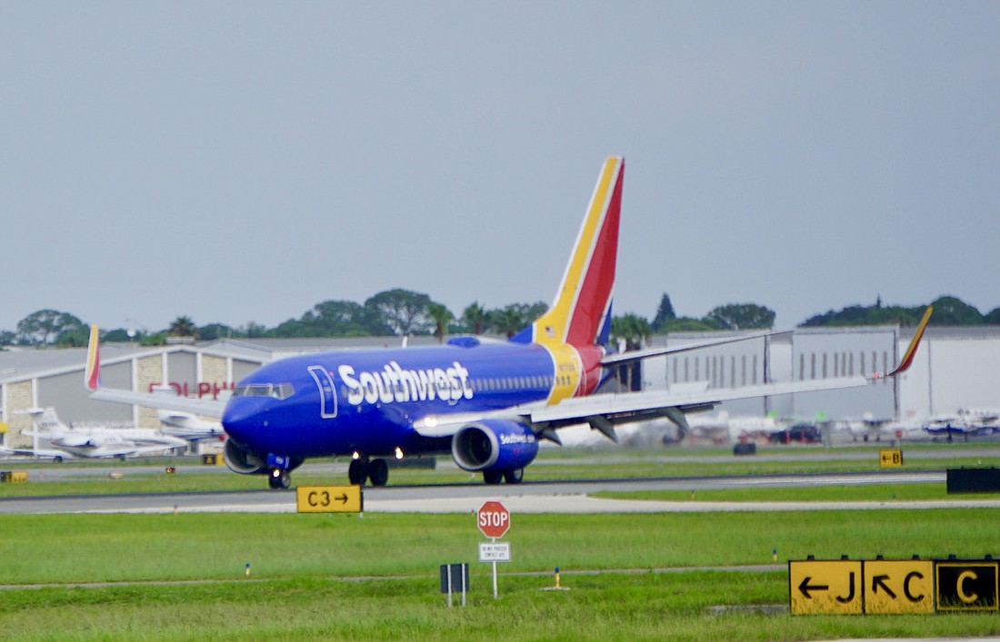 Southwest Airlines serves 19 destinations from Sarasota Bradenton International Airport.