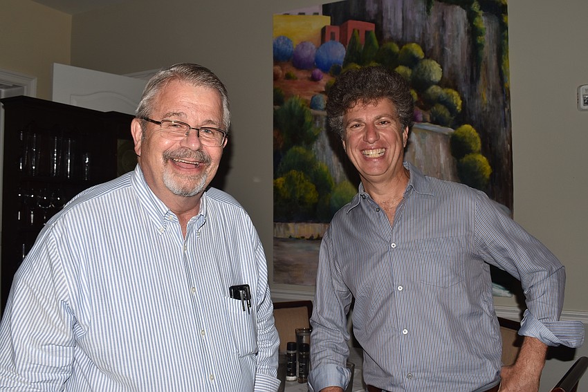 Rabbi Stephen Sniderman and Lee Mirman