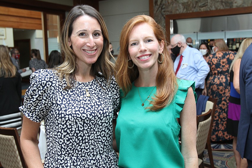 Tina Scarpino and Lynn Bates