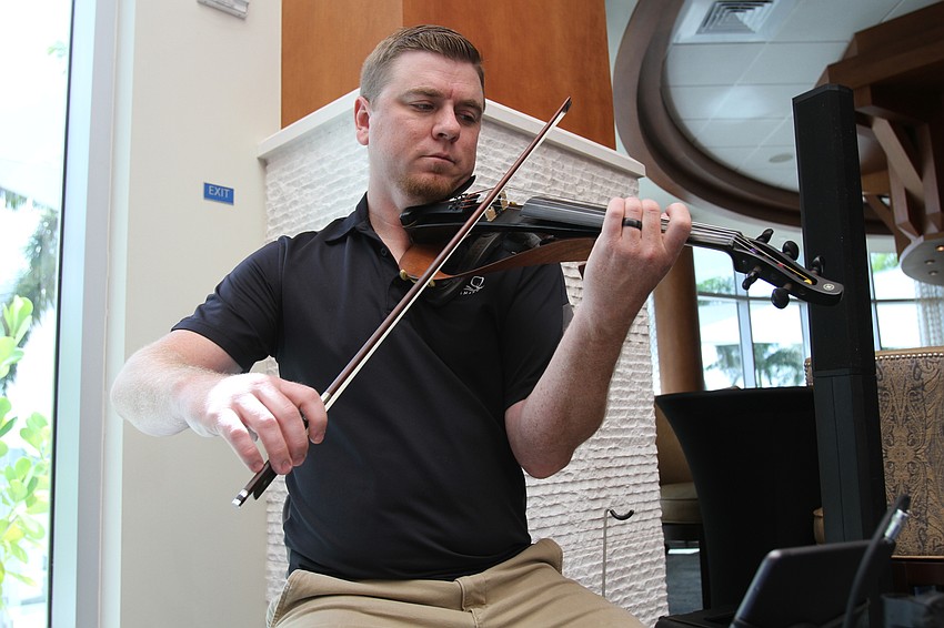 Violinist Matt Dendy