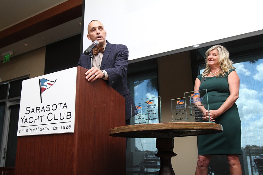 Kevin Cooper addressed the crowd.