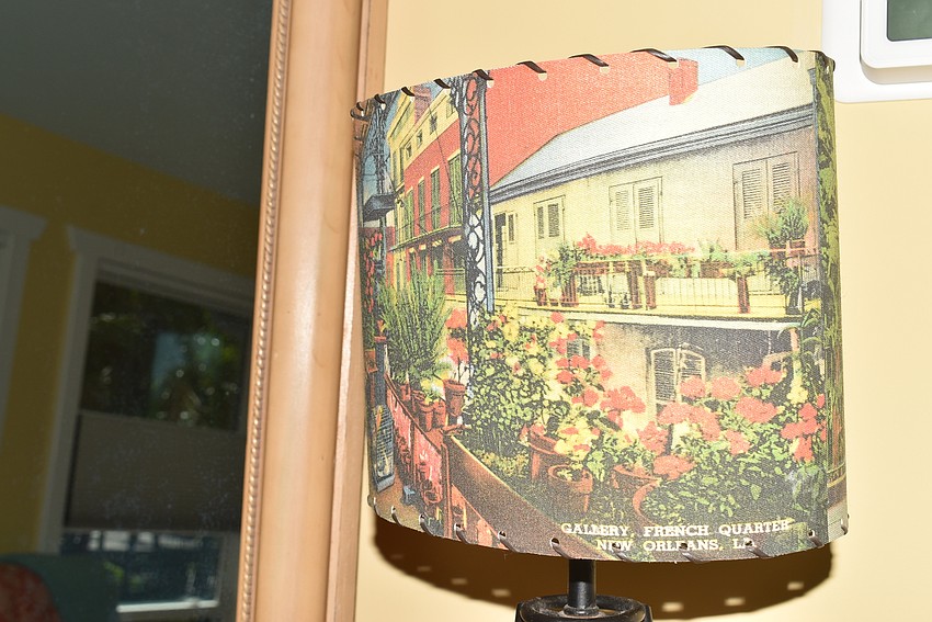 The Prices keep touches of New Orleans around their new home.