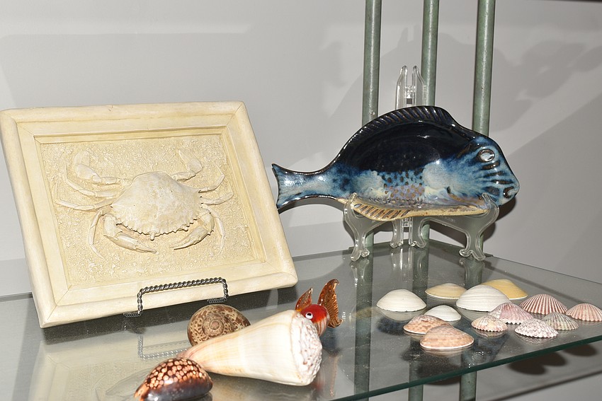 The home is full of Floridian touches.