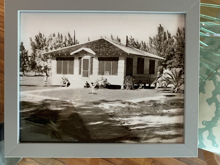The home moved across the street in the 1950s.
