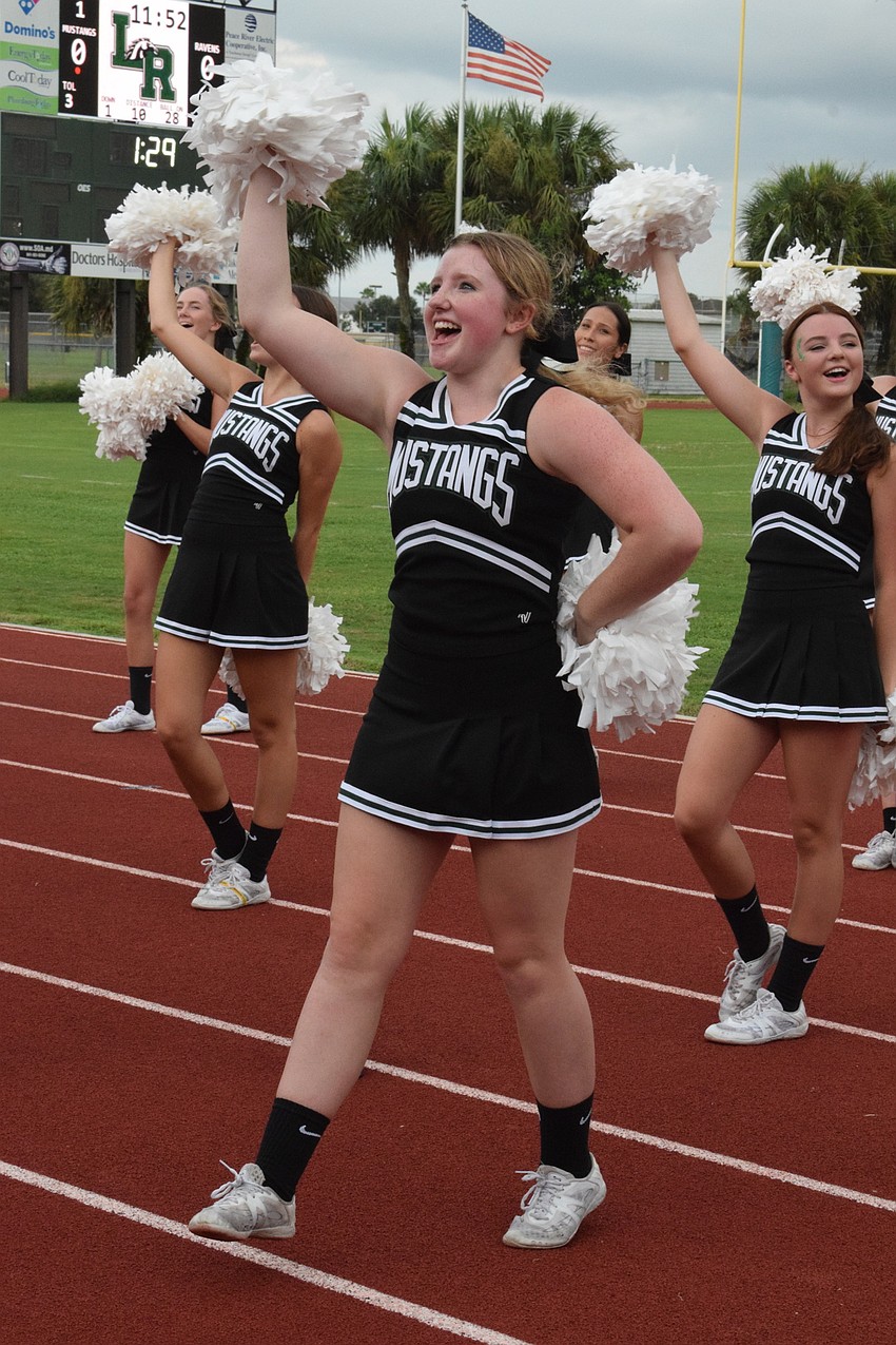 Meredith Beck shouts, 