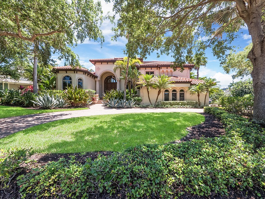 Built in 2006, the home at 510 Harbor Cay Drive  has four bedrooms, four-and-a-half baths, a pool and 5,439 square feet of living area.