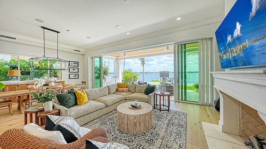 The Siesta Key home at  7949 Midnight Pass Road  was built in 2020.