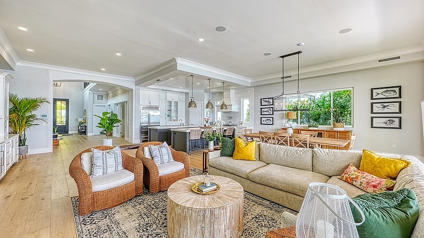 The Siesta Key home at  7949 Midnight Pass Road  was built in 2020.