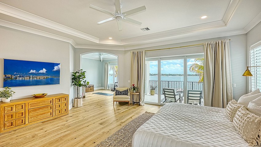 The Siesta Key home at  7949 Midnight Pass Road  was built in 2020.