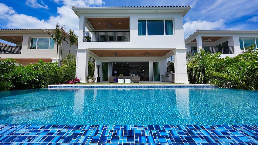 The Siesta Key home at  7949 Midnight Pass Road  was built in 2020.