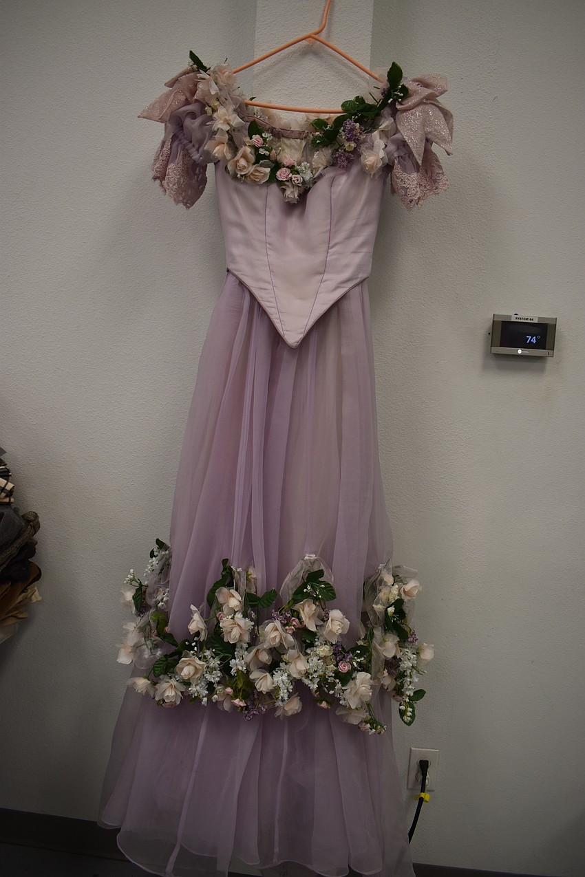 A beautiful nymph maiden costume catapults you into the imaginary realm at Asolo Rep's epic costume sale.