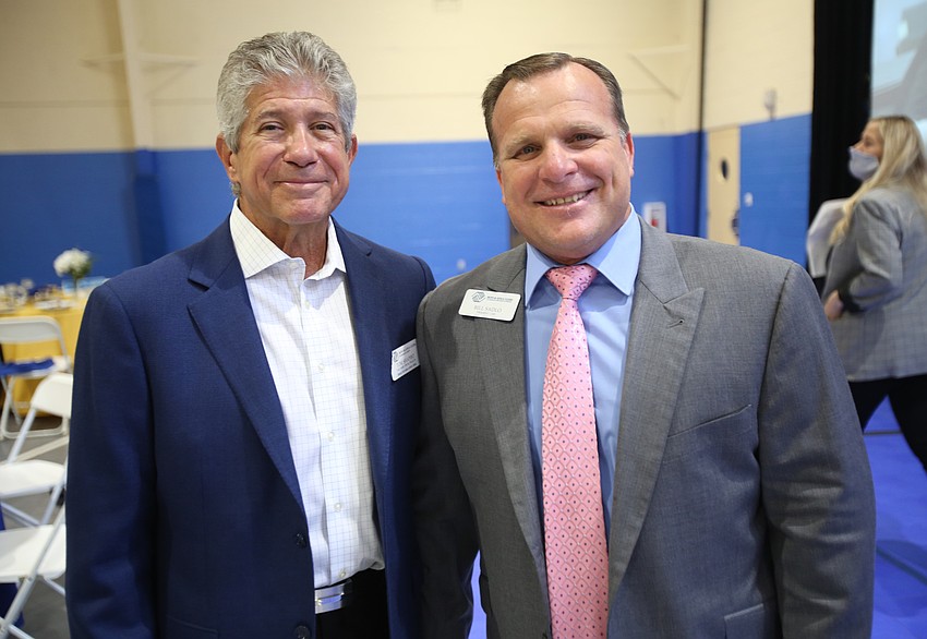 Tom Shapiro and President and CEO Bill Sadlo